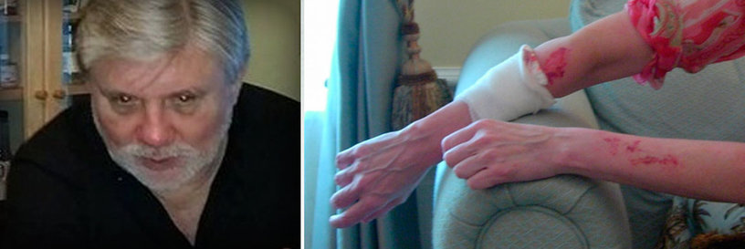 On April 23, 2010, Mike Rinder assaulted his then-wife Cathy in Clearwater, Florida, causing her permanent nerve damage and shoulder pain.