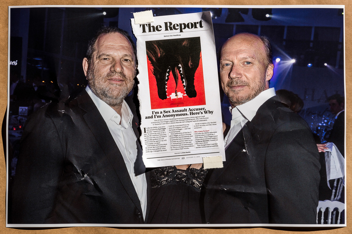 Paul Haggis rape news clippings